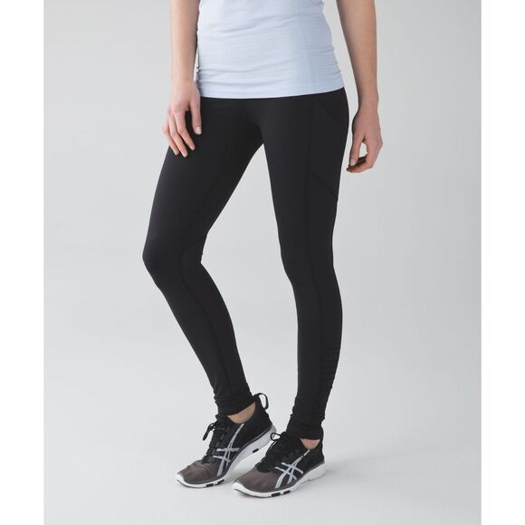 EUC Lululemon Speed Tight IV Leggings Black Size 6 I High-Performance Activewear - Picture 1 of 16